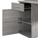 Bestar - Gosford U-Shaped Desk with Hutch
