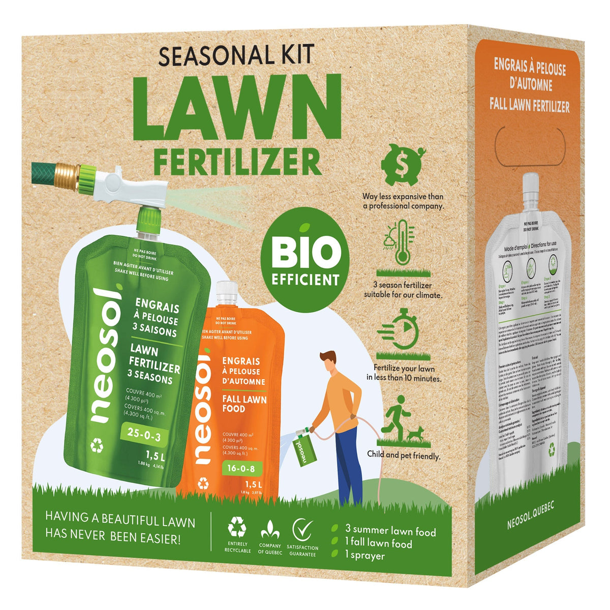 Neosol Seasonal Kit Lawn Fertilizer
