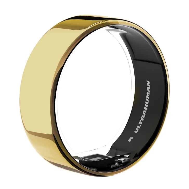 Ultrahuman Ring AIR with 2 Year Ultrahuman X Membership Bundle, Bionic Gold
