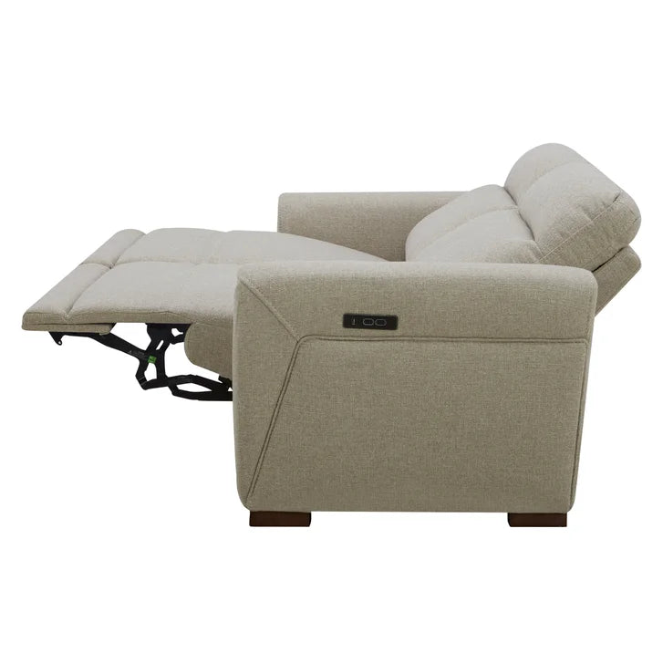Aiden & Ivy Power Reclining Fabric Sofa