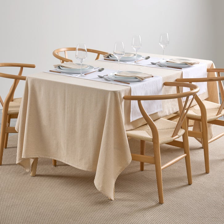 House & Home by Lynda Reeves European Collection - Cotton Linen Table Runner