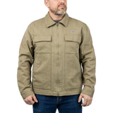 Vans Men's Mcavoy Zip Station Jacket – Casual Full-Zip Coat with Collar