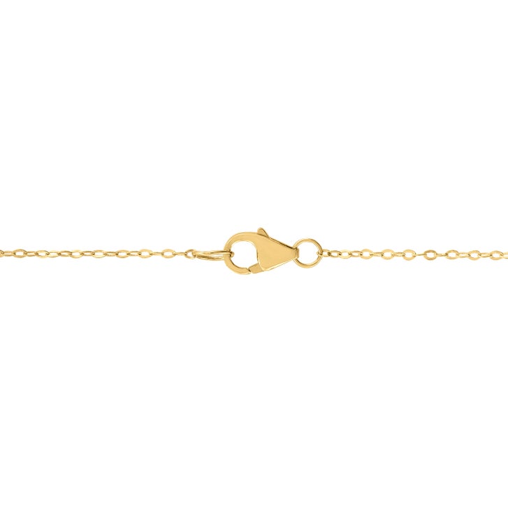 Beaded Ball Pendant in Yellow Gold