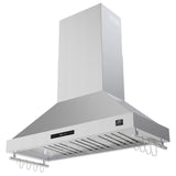 Forno Venezia 48 In. Wall Mounted Range Hood, 917 CFM