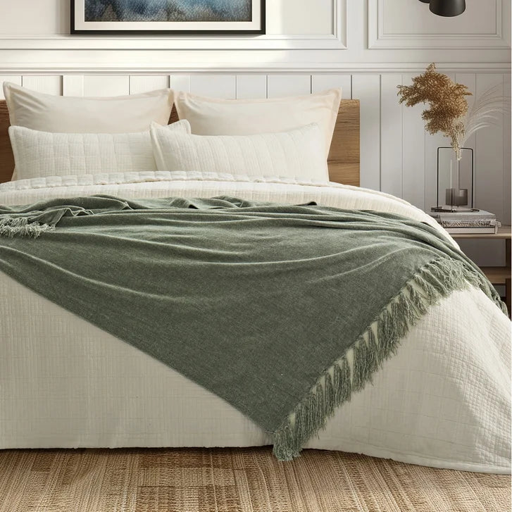 Evergrace Luxe Chenille Throw