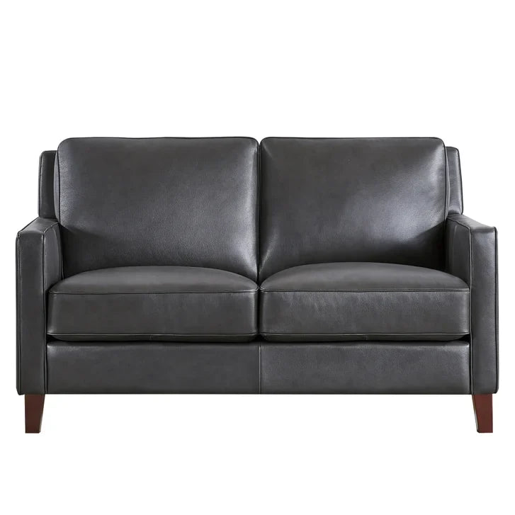 Prospera Home West Park Top-grain Leather Sofa and Loveseat