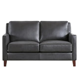 Prospera Home West Park Top-grain Leather Sofa and Loveseat