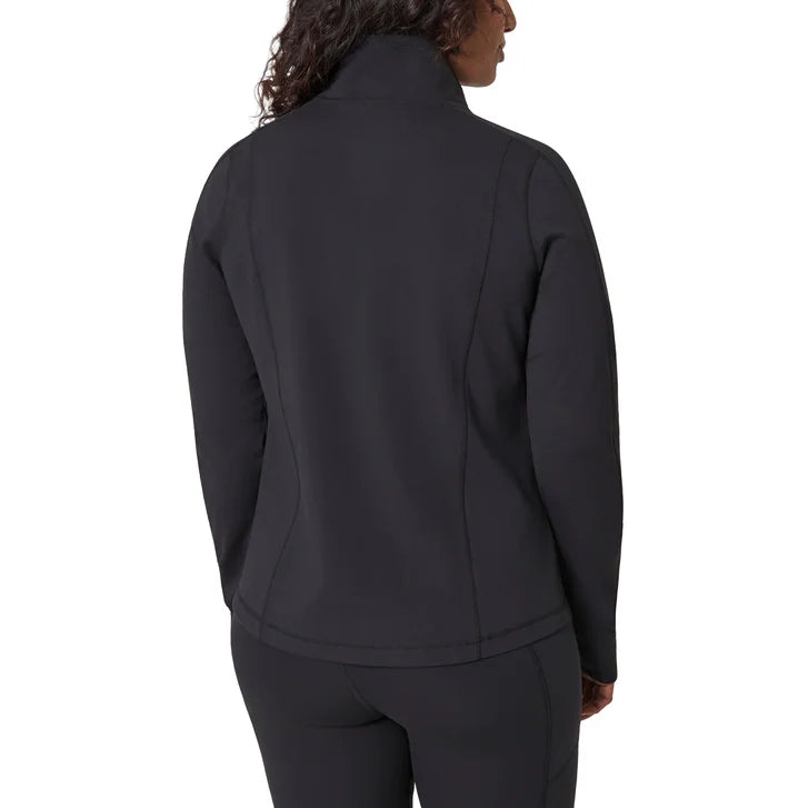 Mondetta Women’s Peached Interlock Yoga Jacket