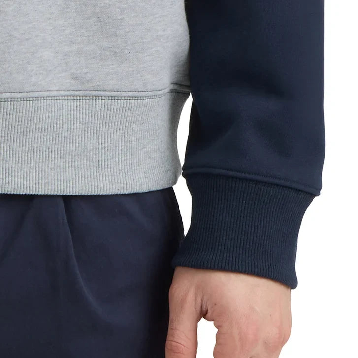 Nautica Men's Heavyweight French Terry Crew Neck Sweatshirt – Relaxed Fit Cotton Blend