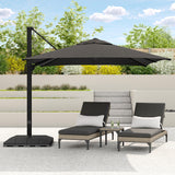 Sirio 4 m x 3 m (13 ft. x 10 ft.) Cantilever Umbrella