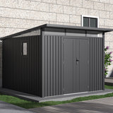 Arvada Metal Sheds - Dark Grey