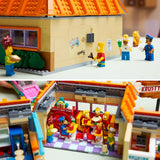 LEGO Icons The Simpsons: Krusty Burger 10352 with Bonus LEGO Fortnite Supply Llama 77071