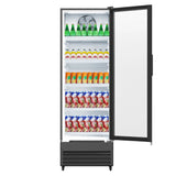 Hisense 24 in. 13.2 cu ft. Commercial Beverage Refrigerator with Glass Swing Door