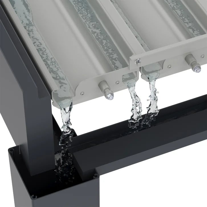 Paragon Lugano 12x20 Adjustable Louvered Aluminum Pergola