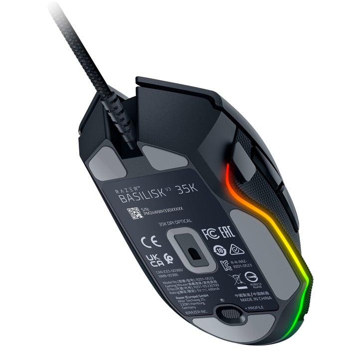 Razer Basilisk V3 35k Ergonomic Wired Gaming PC Mouse