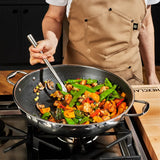 HexClad 35.6 cm (14 in.) Wok with Lid
