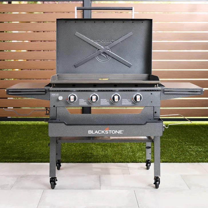 Blackstone 36” Omnivore Pre- Seasoned Griddle with Hood and Soft Cover