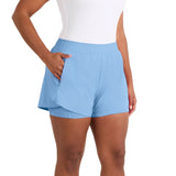 Spyder Women's Woven Active Short with Inner Bike Short