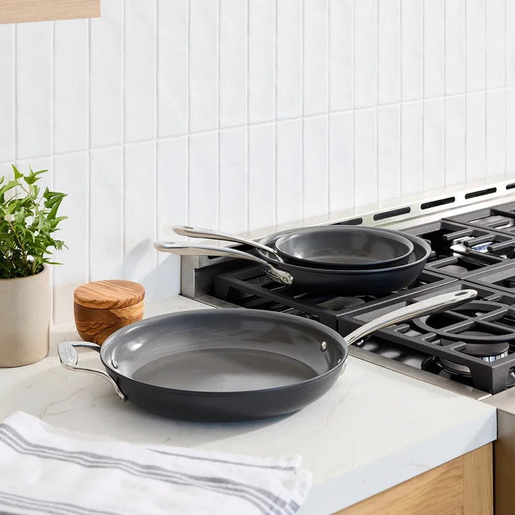 All-Clad Ceramic Non-Stick Skillet Set, 3-pieces