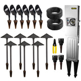 VOLT 13-light Outdoor LED Kit with 150W Transformer