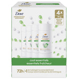 Dove Advanced Care Antiperspirant, 4-pack