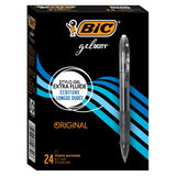 BIC Gel-ocity Black Gel Pen 24-pack