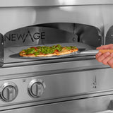 NewAge Products 5-piece Outdoor Stainless Steel Cabinet Set with Built-in Pizza Oven - Liquid Propane