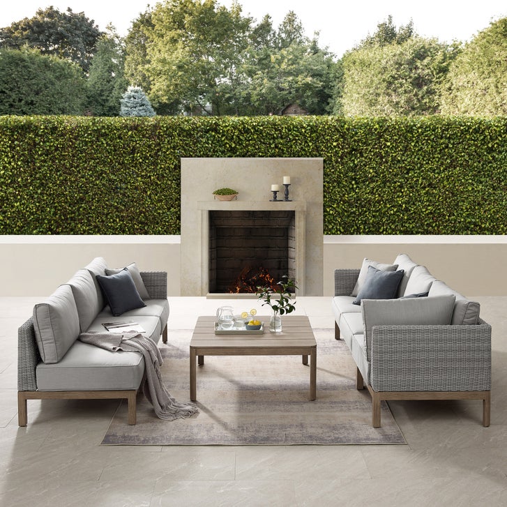 Palermo 5-piece Patio Sectional Conversation Set