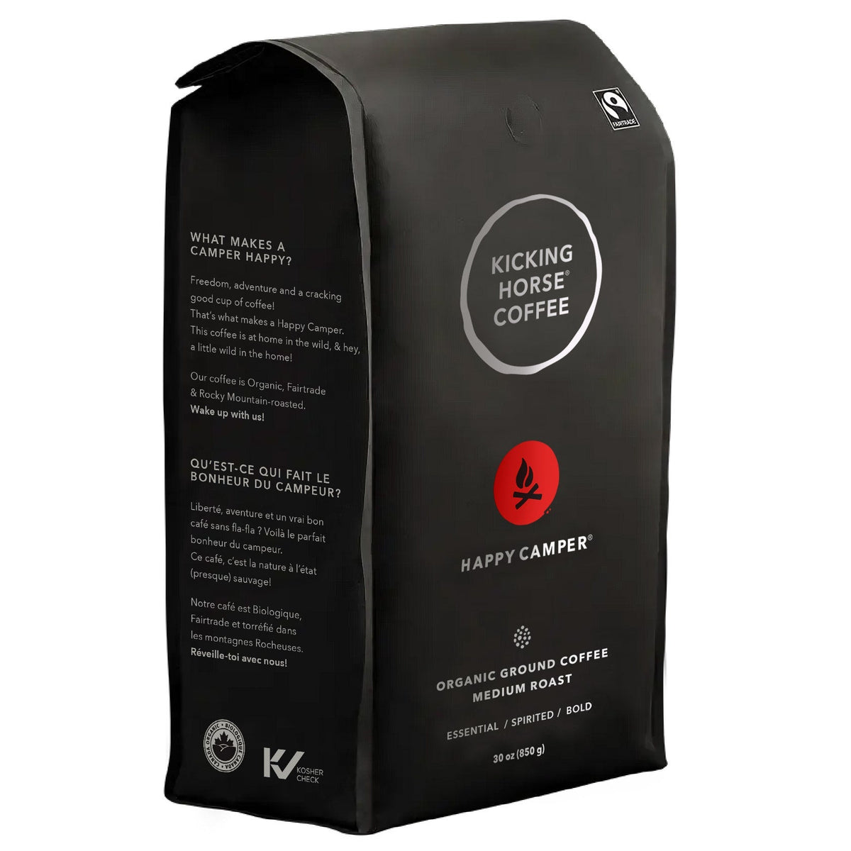 Kicking Horse Happy Camper Ground Coffee, 850 g