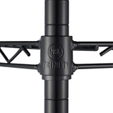 Trinity NSF 4-tier Black Wire Shelving Rack