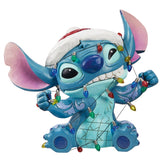 37.4 cm (14.7 in.) Disney Christmas Stitch by Jim Shore