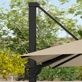 Sirio 4 m x 3 m (13 ft. x 10 ft.) Cantilever Umbrella