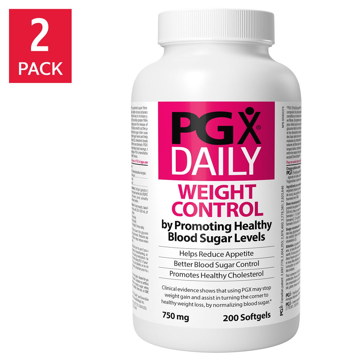 webber naturals PGX Daily, 2 x 200 Softgels