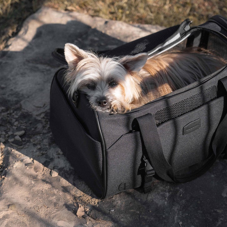 Bugatti Vacilando Pet Carrier Black Duffle