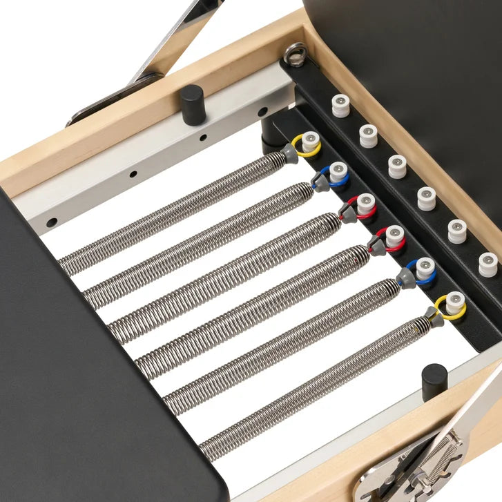 Hisooth SpaceSaver Foldable Pilates Reformer 60cm Maple Frame