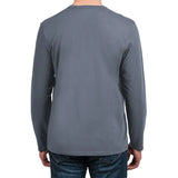 Rough Dress Men's Long Sleeve T-Shirt – Supima Cotton Crewneck
