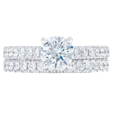 Round Brilliant Diamond Wedding Set (1.70 ctw)