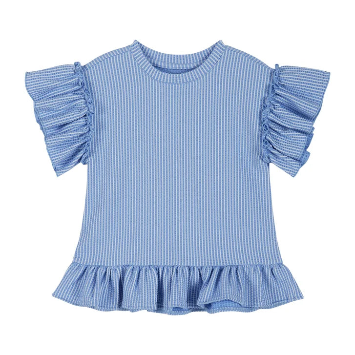 Andy & Evan Girls Textured Knit 2-piece Set