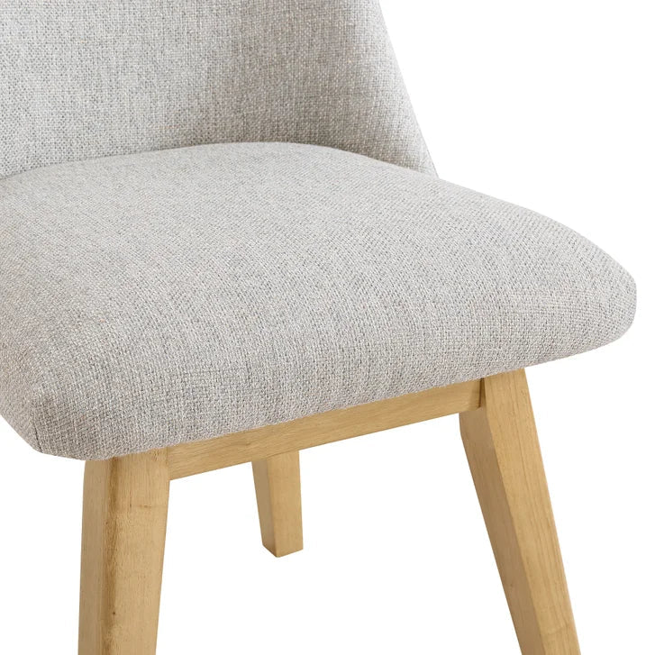 Aiden & Ivy Destin Fabric Dining Chair, 2-pack