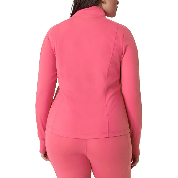 Mondetta Women’s Peached Interlock Yoga Jacket
