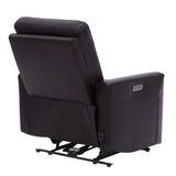 Gilman Creek Top-grain Leather CloudZero Power Recliner with Adjustable Headrest