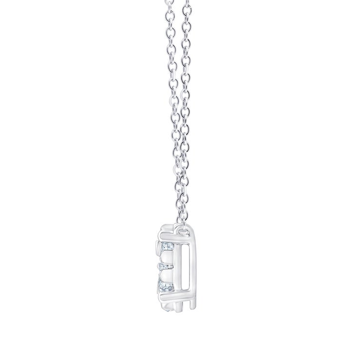 Round Brilliant Diamond Necklace (0.40 ctw)