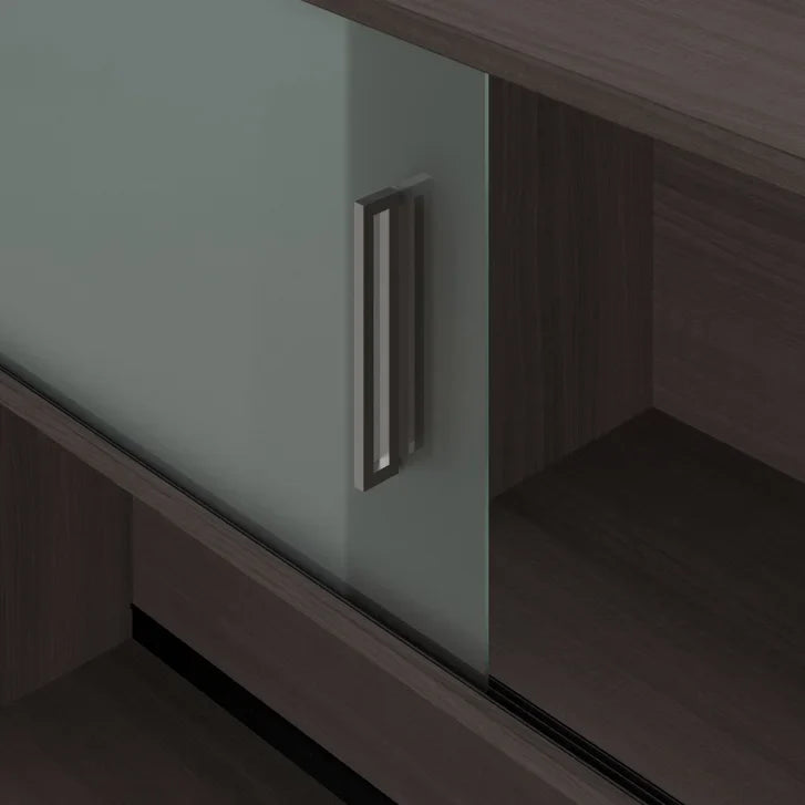 Bestar Orford L-Shaped Desk with Hutch