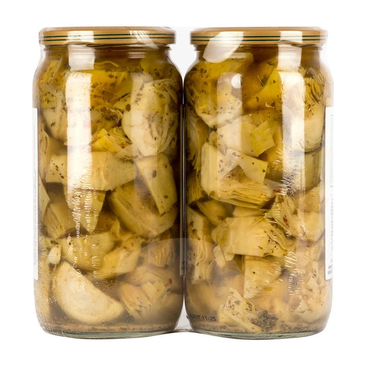 Kirkland Signature Artichoke Hearts in Oil, 2 x 1 L