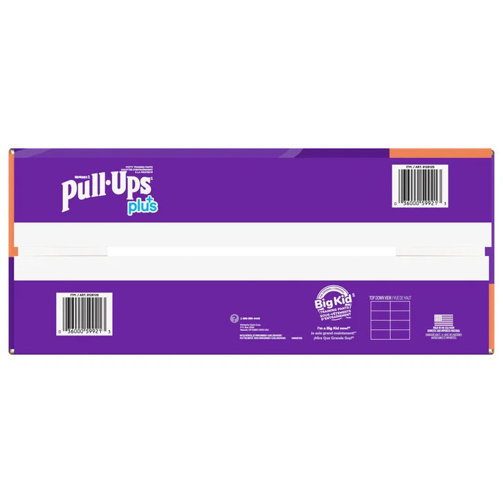 Huggies Pull-Ups Plus Training Pants Boy, 2T to 6T