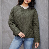 Weatherproof Women's Collarless Quilted Jacket