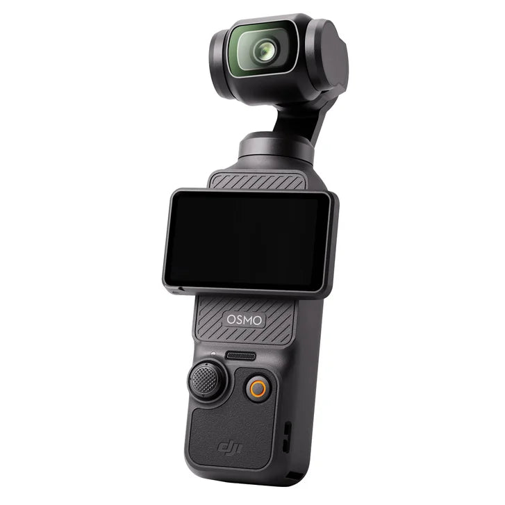 DJI Osmo Pocket 3 Action Camera Bundle with Lexar Silver Plus 256GB SD Card and Battery Handle