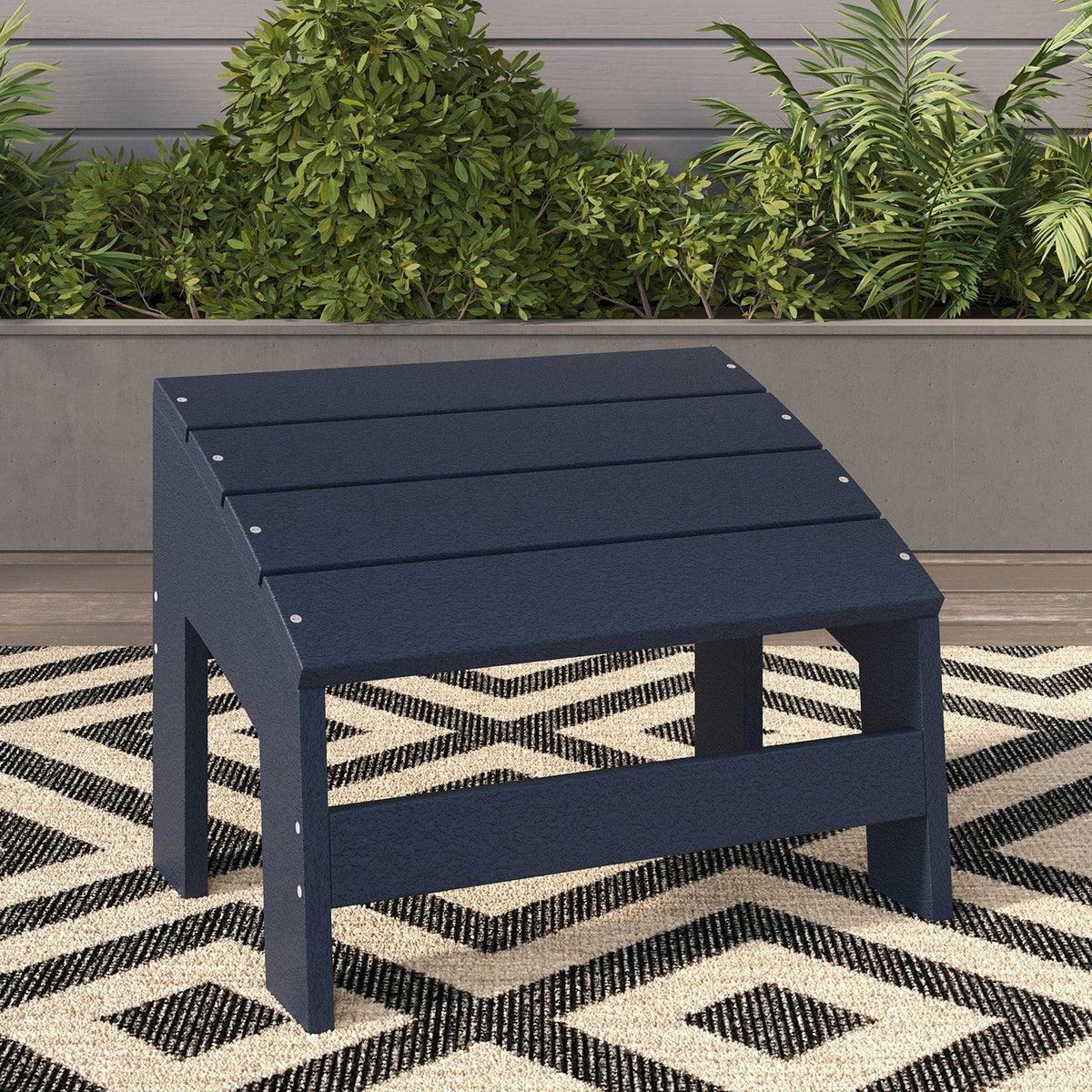 Crystal Harbor Living Adirondack Footstool