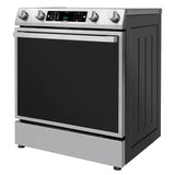 Hisense 30 in. 5.8 cu ft Stainless Steel Electric Slide-In Range with Air Fry and True Convection