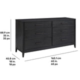 Flexsteel Caden 6-drawer Dresser
